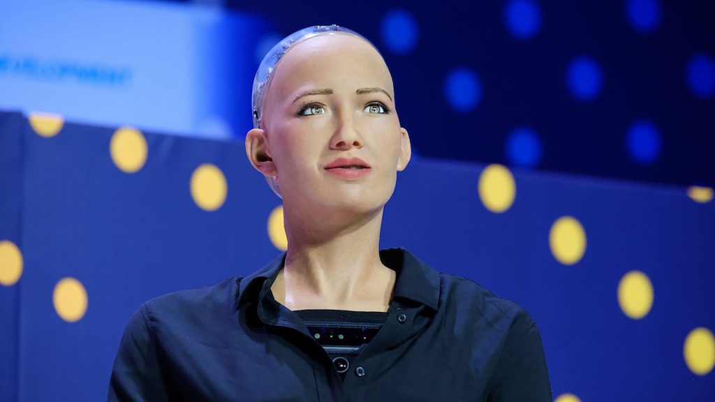 Outside Insight Sophia humanoid AI ethics